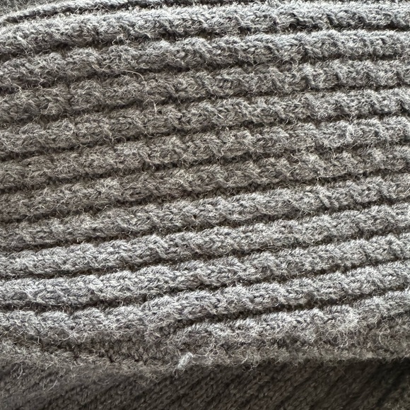 Carlisle Collection Cardigan long gray merino wool small - Picture 6 of 9